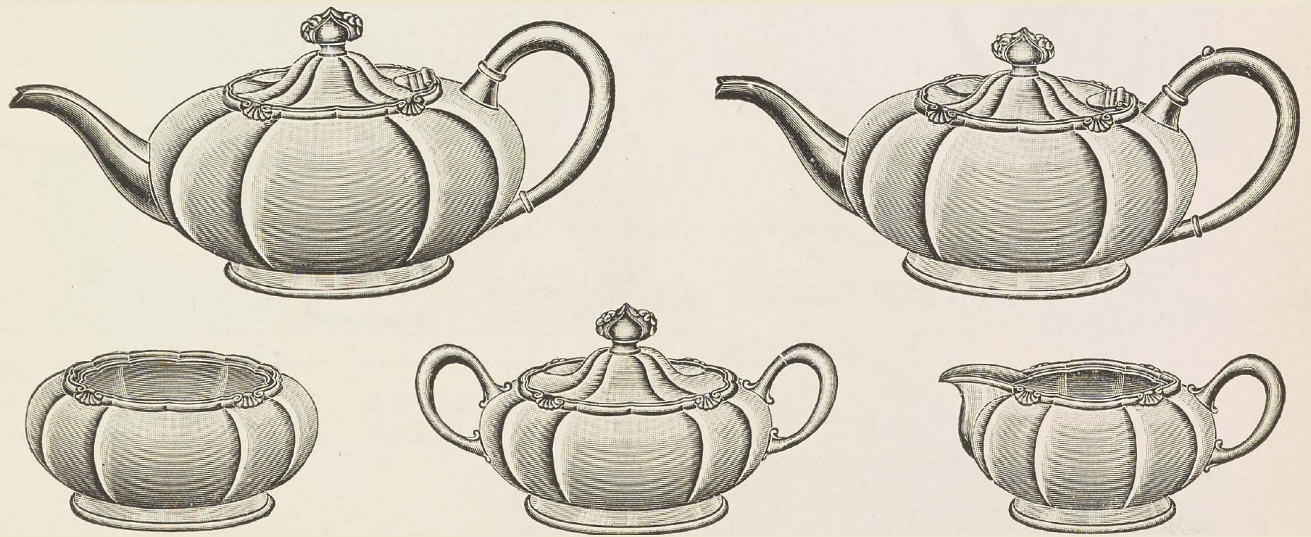 Catalog evidence for Coffee and Tea Service