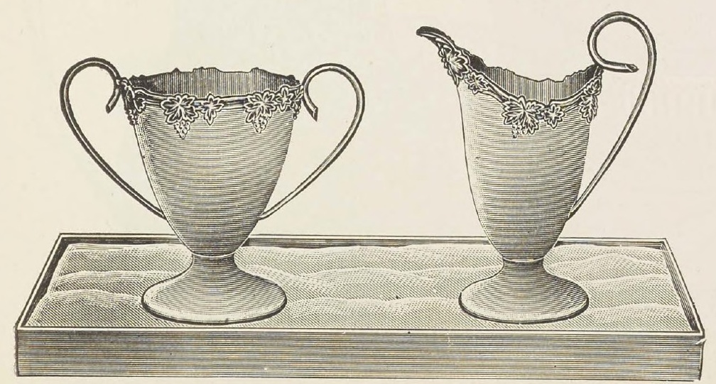 Catalog evidence for Sugar and Cream Set