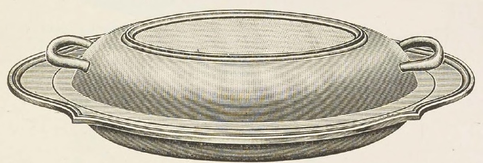Catalog evidence for Double Oval Vegetable Dish