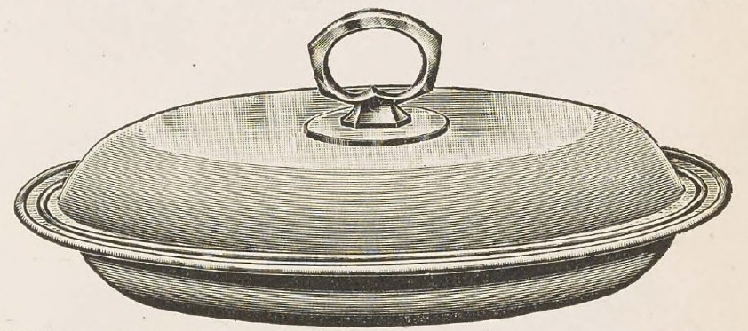 Catalog evidence for Double Oval Vegetable Dish