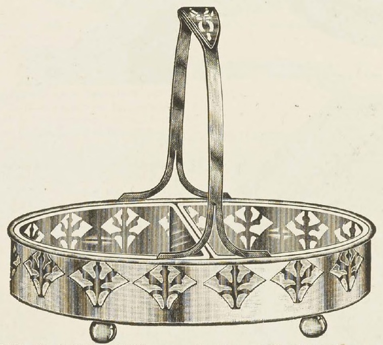 Catalog evidence for Oval Relish Dish