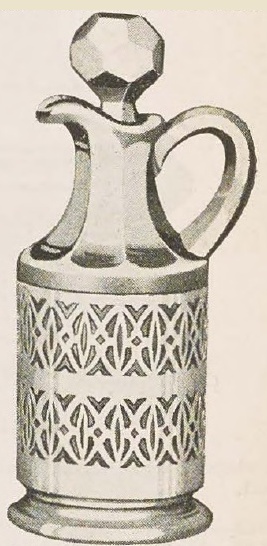 Catalog evidence for Cruet for oil or vinegar