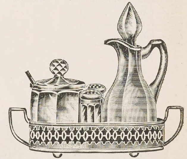 Catalog evidence for Relish or Lunch Set