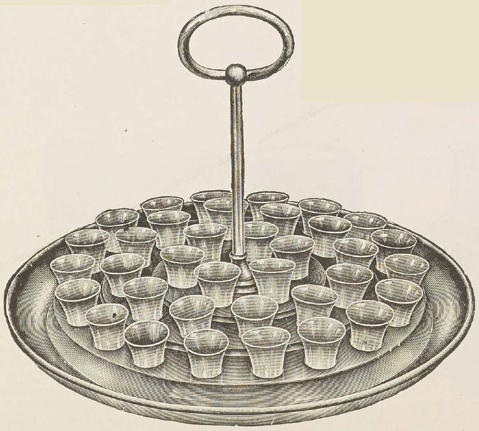 Catalog evidence for Individual Communion Service