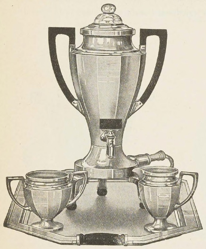 Catalog evidence for Universal Loving Cup Pattern Four-Piece Set
