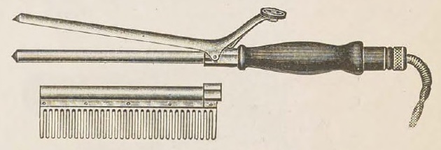 Catalog evidence for Universal Electric Curling Iron with Hair Dryer Comb