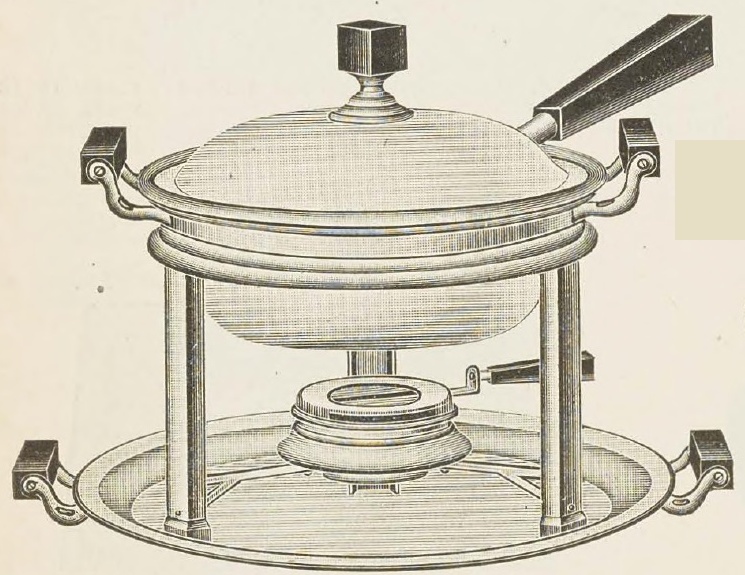 Catalog evidence for Mission Style Chafing Dish and Tray