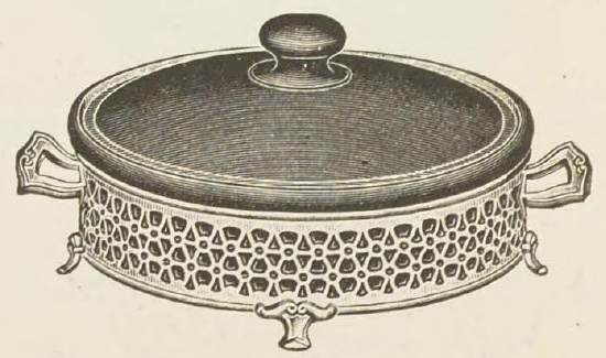 Catalog evidence for Round Vegetable Dish