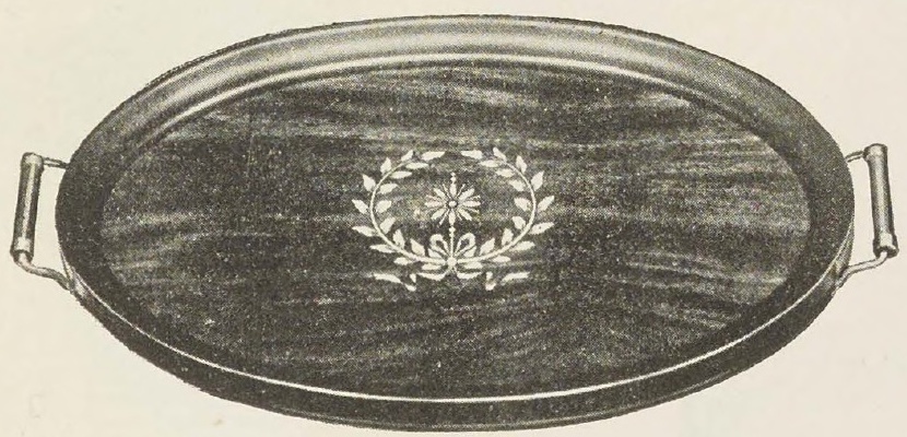 Catalog evidence for Oval Wood Tray