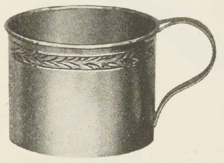 Catalog evidence for Child’s Cup