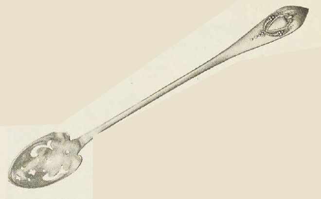 Catalog evidence for Mount Vernon Long Handled Olive Spoon