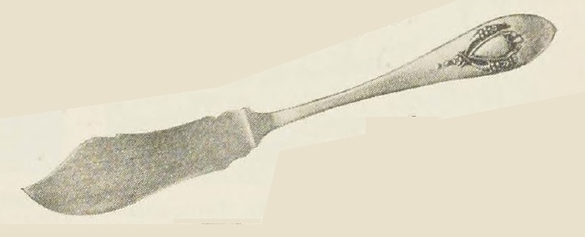 Catalog evidence for Mount Vernon Butter Knife