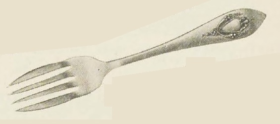 Catalog evidence for Mount Vernon Individual Salad Fork