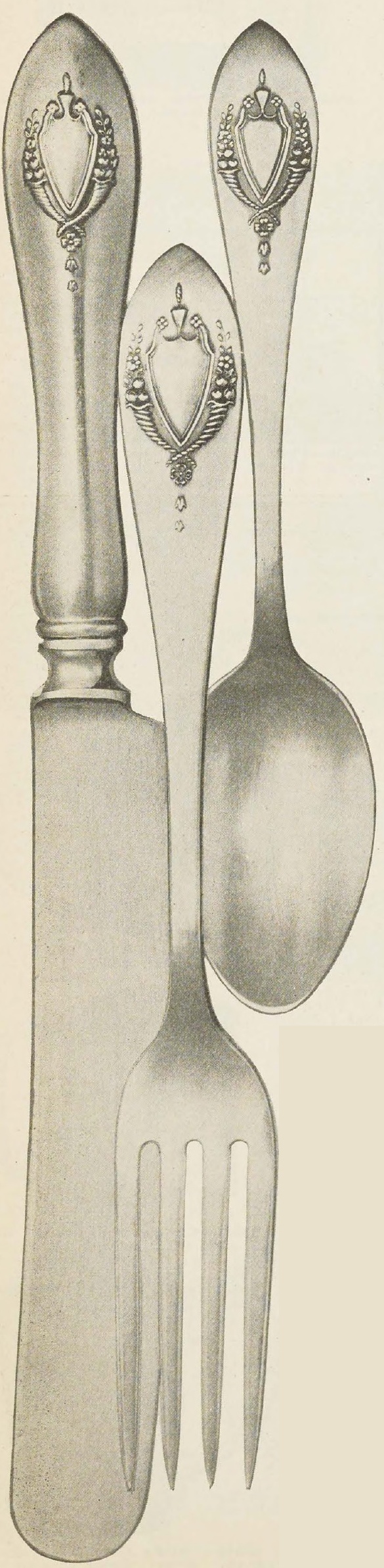 Catalog evidence for Mount Vernon Tea Spoons — light weight