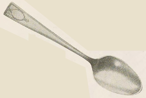 Catalog evidence for Carthage Dessert Spoons — medium weight