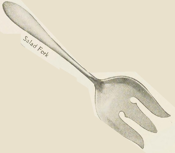 Catalog evidence for Patria Salad Fork