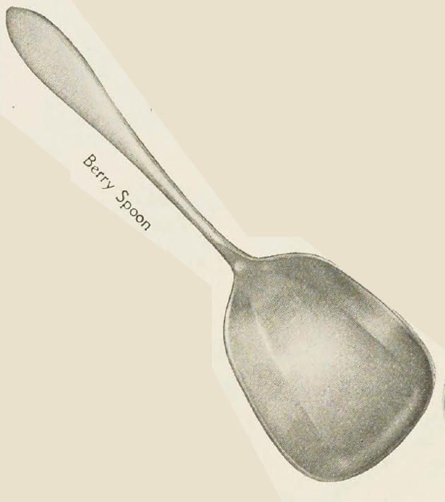 Catalog evidence for Patria Berry Spoon
