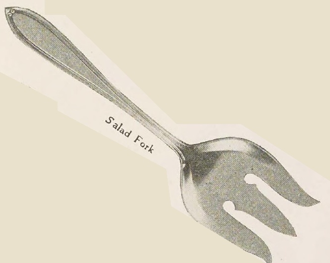 Catalog evidence for Old English Salad Fork