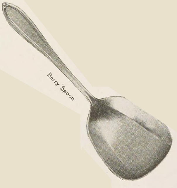 Catalog evidence for Old English Berry Spoon
