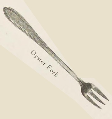 Catalog evidence for Old English Oyster Forks