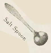 Catalog evidence for Old English Salt Spoons — individual