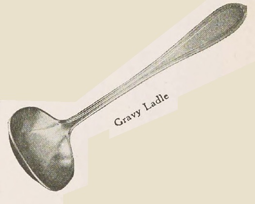 Catalog evidence for Old English Gravy Ladle
