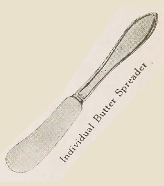 Catalog evidence for Old English Individual Butter Spreaders — small