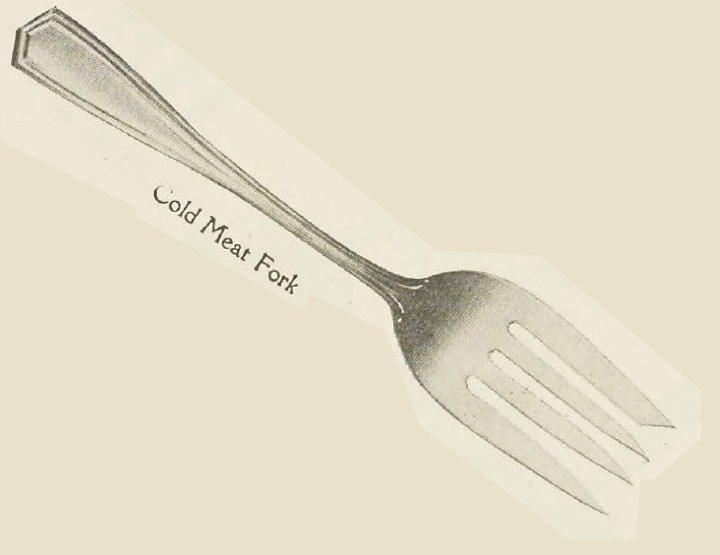 Catalog evidence for Brandon Cold Meat Fork — large