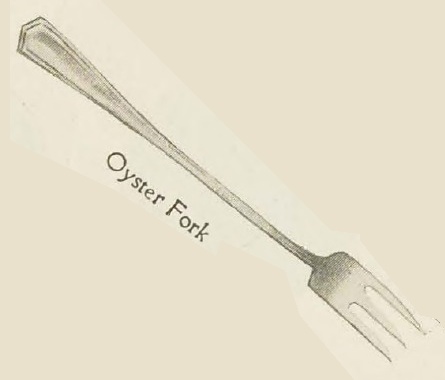 Catalog evidence for Brandon Oyster Forks