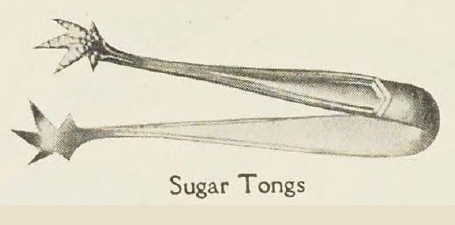Catalog evidence for Brandon Sugar Tongs — small