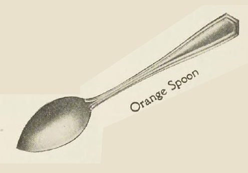Catalog evidence for Brandon Orange Spoons