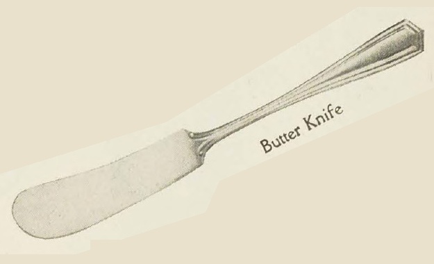 Catalog evidence for Brandon Butter Knife