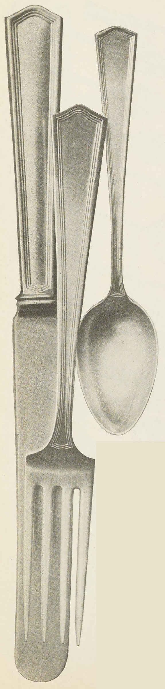Catalog evidence for Deerfield Medium Knives — hollow handle
