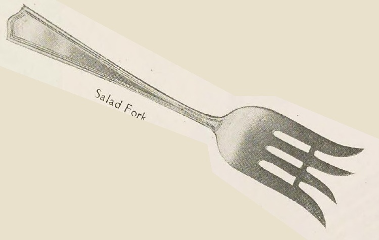 Catalog evidence for Deerfield Salad Forks