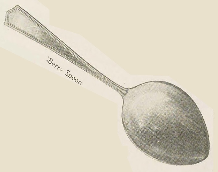 Catalog evidence for Deerfield Berry Spoon