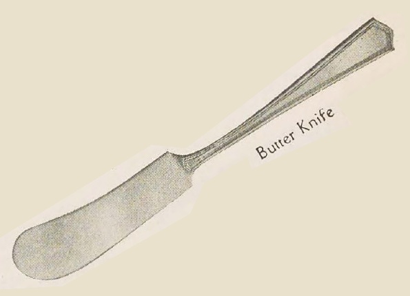 Catalog evidence for Deerfield Butter Knife