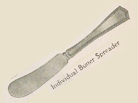 Catalog evidence for Deerfield Individual Butter Spreaders
