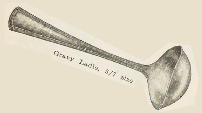Catalog evidence for Wentworth Gravy Ladle