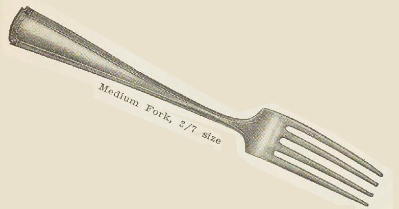 Catalog evidence for Wentworth Medium Forks — regular weight
