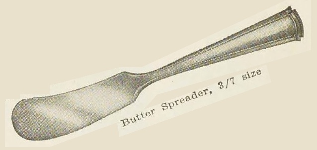 Catalog evidence for Wentworth Butter Spreaders