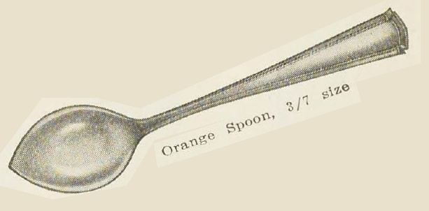 Catalog evidence for Wentworth Orange Spoon