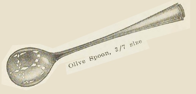 Catalog evidence for Wentworth Olive Spoon