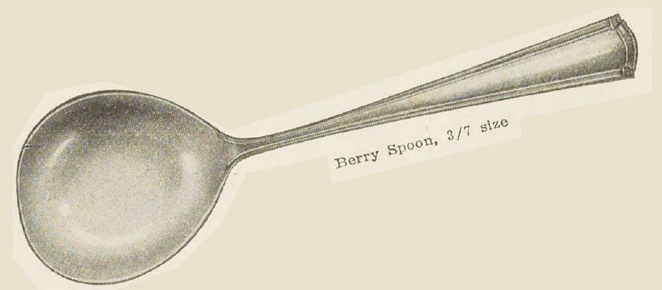 Catalog evidence for Wentworth Berry Spoon