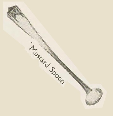 Catalog evidence for Devonshire Mustard Spoons