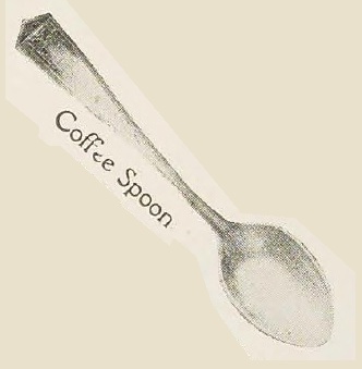 Catalog evidence for Devonshire Coffee Spoons — small