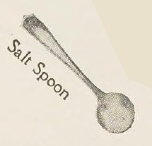 Catalog evidence for Devonshire Salt Spoons — individual