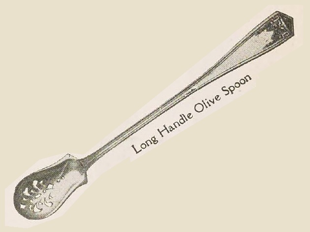 Catalog evidence for Devonshire Long Handle Olive Spoons