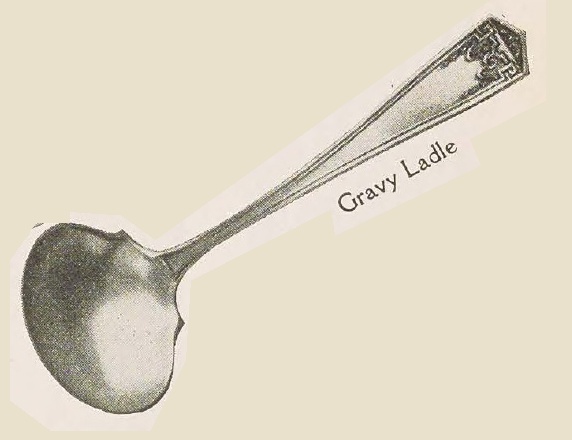 Catalog evidence for Devonshire Gravy Ladle