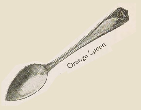 Catalog evidence for Devonshire Orange Spoons