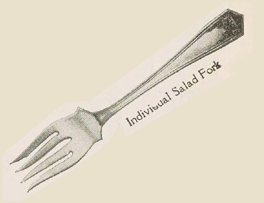 Catalog evidence for Devonshire Individual Salad Fork